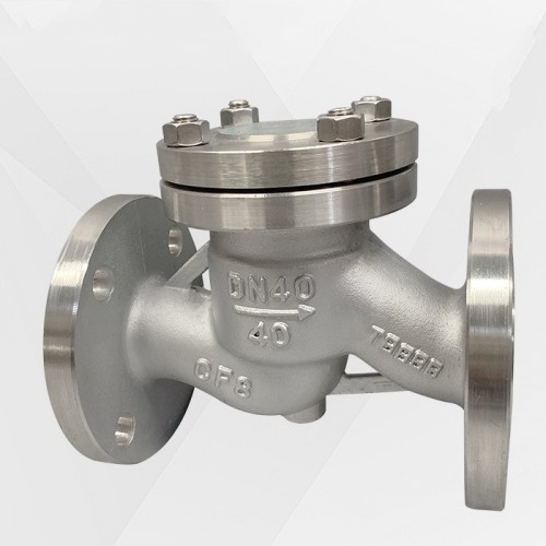 不锈钢升降式止回阀|不锈钢止回阀H41W|法兰止回阀
