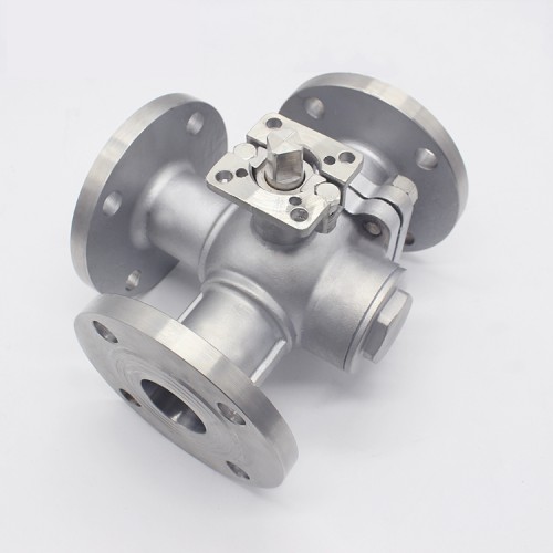 三通法兰球阀Q44F