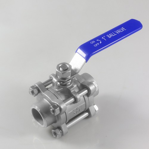 三片式焊接球阀