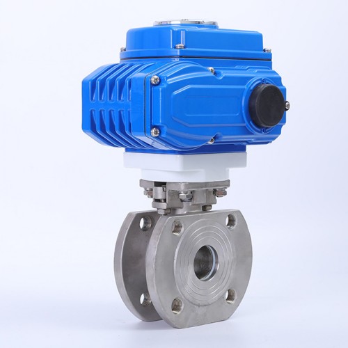 电动对夹式球阀