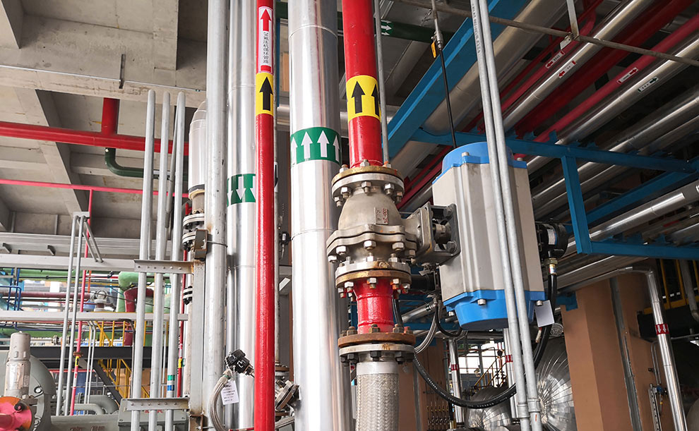 不锈钢气动球阀使用案例