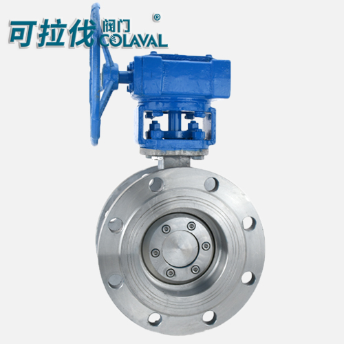 D343W三偏心法兰硬密封蝶阀