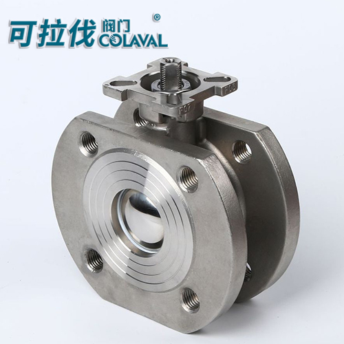 Q71F不锈钢薄型高平台对夹球阀